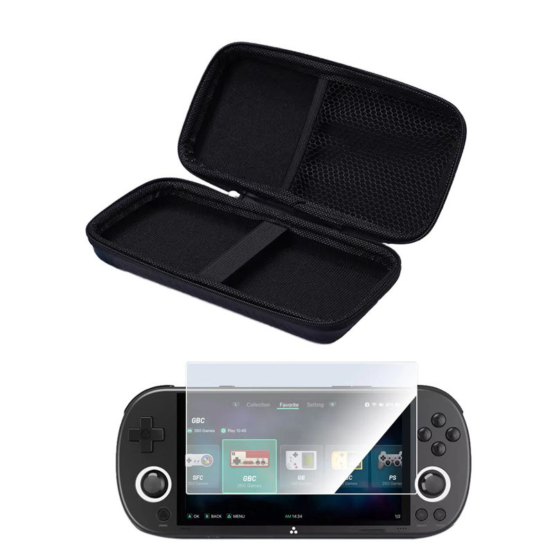 Screen Protector Tempered Glass Console - Bolsa de Transporte Portátil de EVA