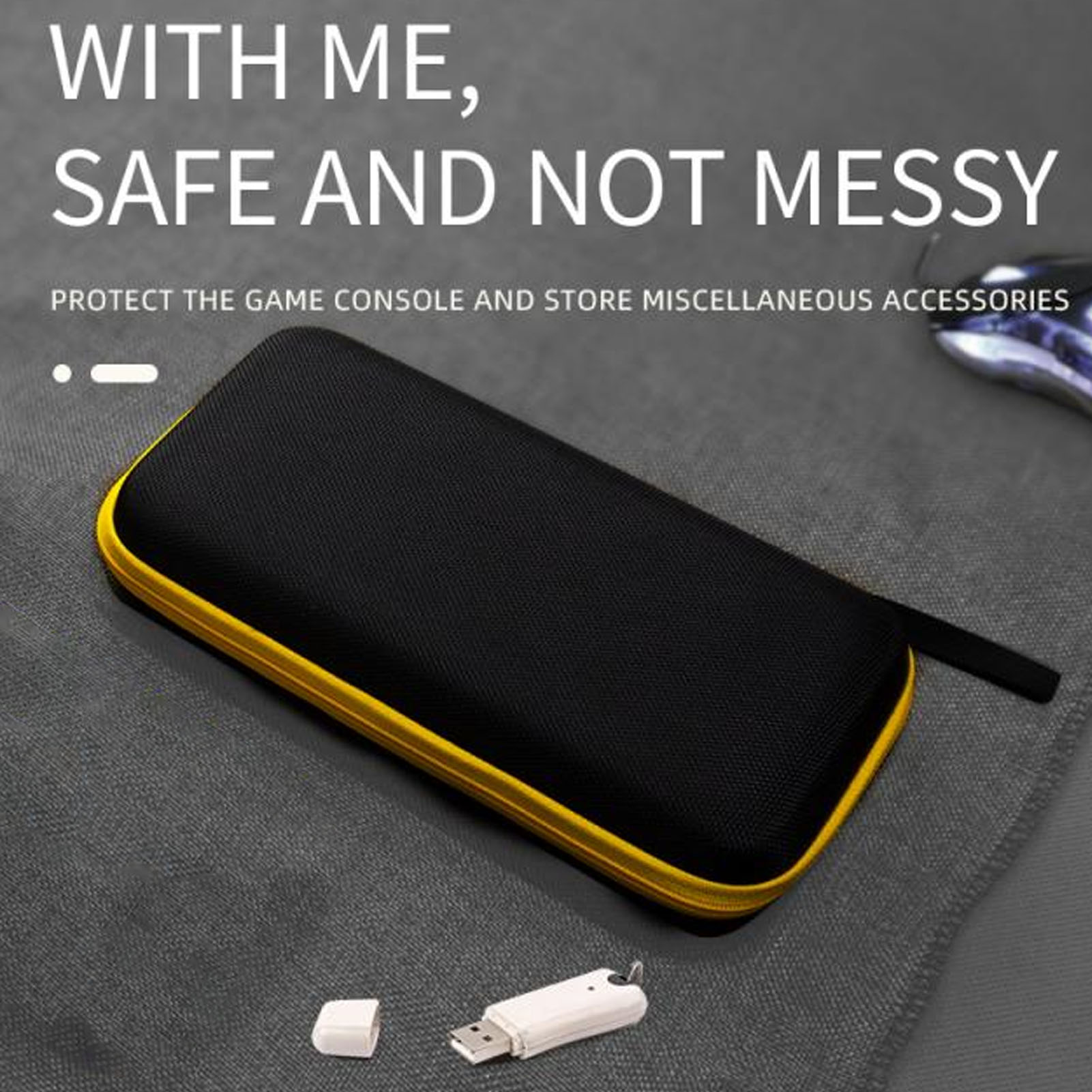 Handheld Game Console Case Travel - Bolsa Retro para consola de juegos,