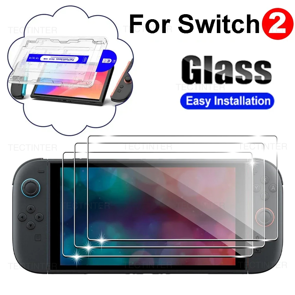 Screen Protector Tempered Glass Console - Protector de pantalla para consola Nintendo