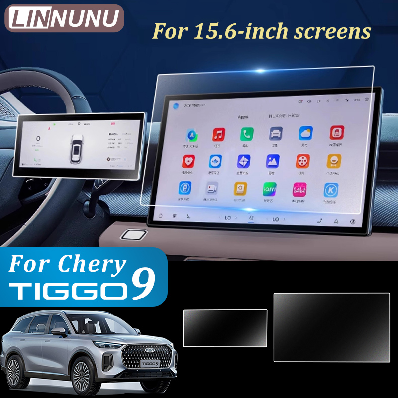 Screen Protector Tempered Glass Console - LINNUNU 15.6'' Para Chery Tiggo 9
