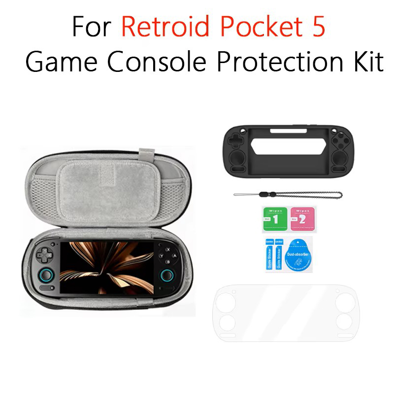 Screen Protector Tempered Glass Console - Kit de Protección para Consola de