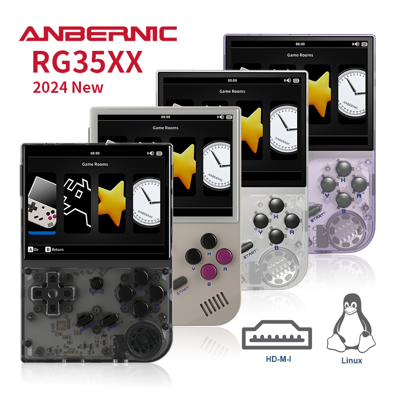 Retro Game Console Hdmi Tv Output - ANBERNIC 2024 nueva consola de juegos