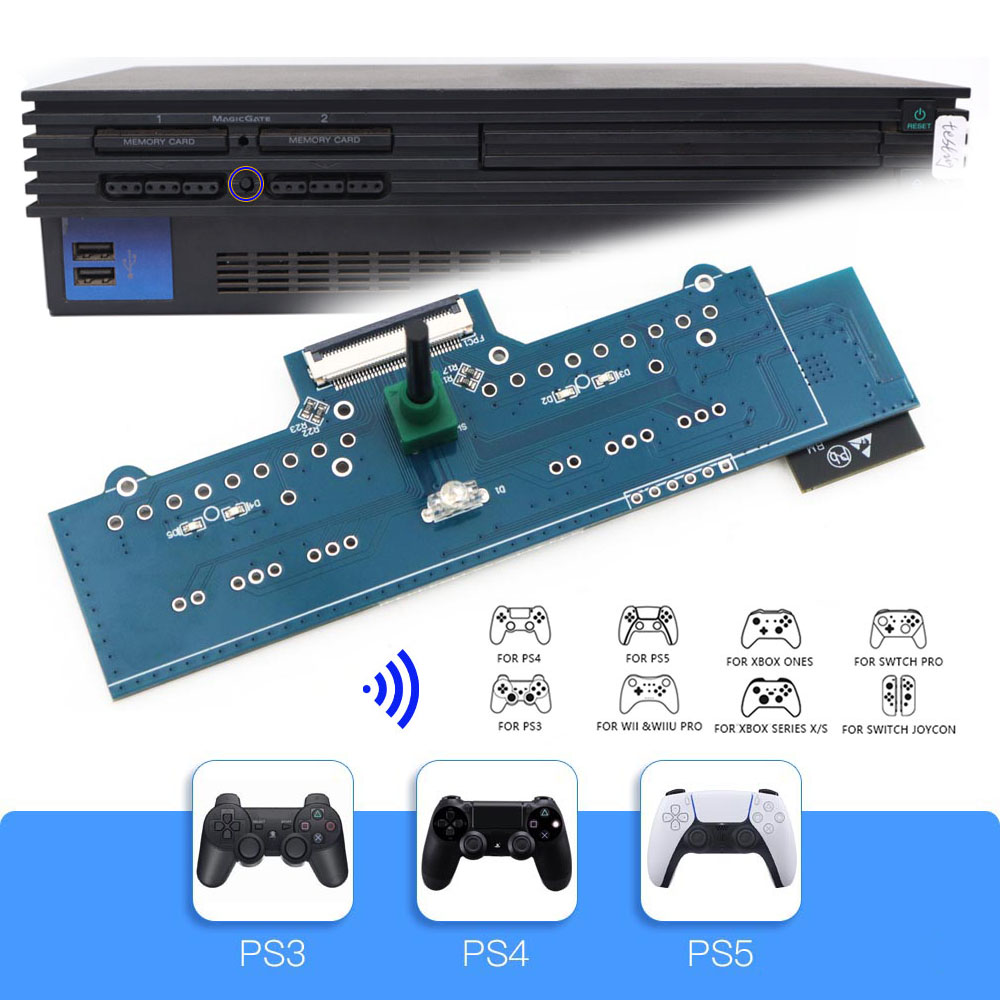 Wireless Retro Controller Bluetooth Gamepad - Adaptador de controlador inalámbrico Bluetooth iBlueControlMod