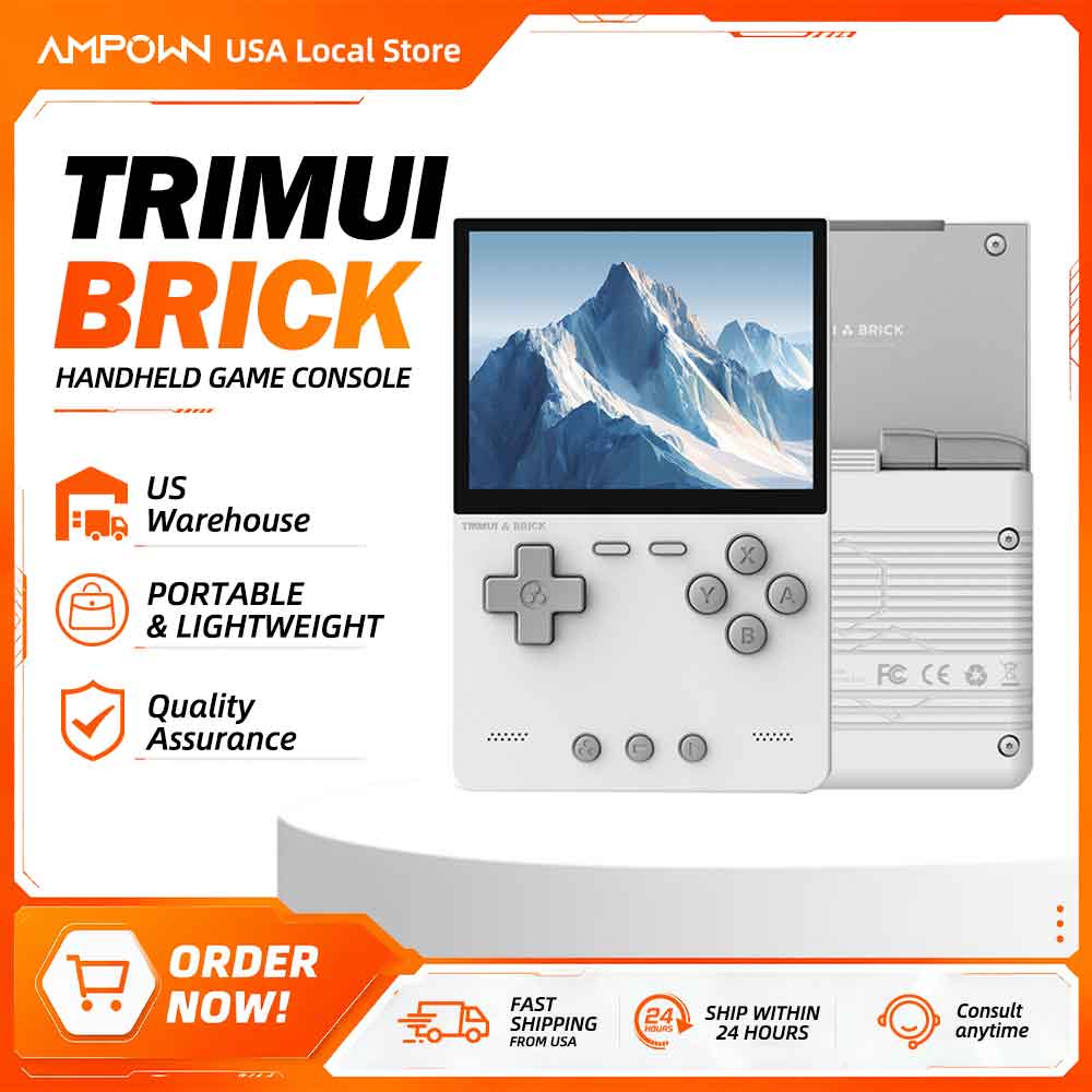 Retro Handheld Console Linux Ips Screen - Consola de juegos portátil TRIMUI BRICK,