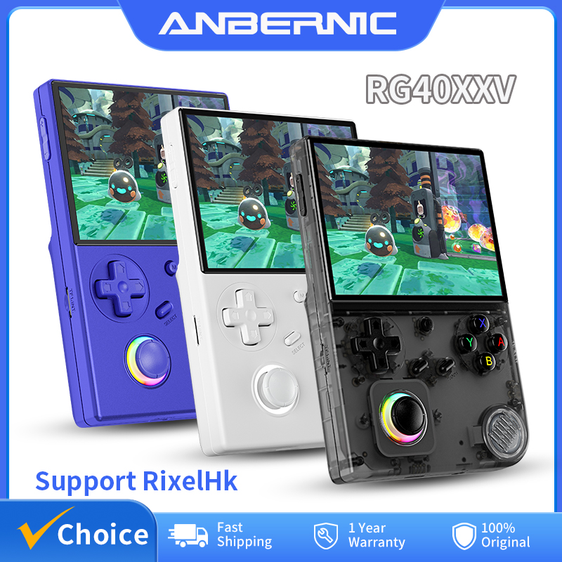 ANBERNIC-consola de juegos por - Retro Handheld Console Linux Ips Screen reseña y precio