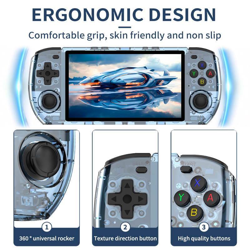 Consola de Videojuegos Retro R - Retro Handheld Console Linux Ips Screen reseña y precio
