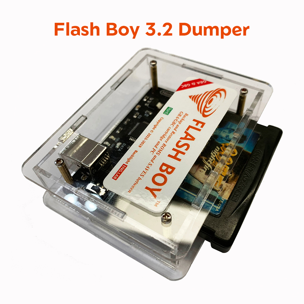 Flash Boy 3.2 Cyclone Dumper p - Gameboy Cartridge Flasher Dumper reseña y precio