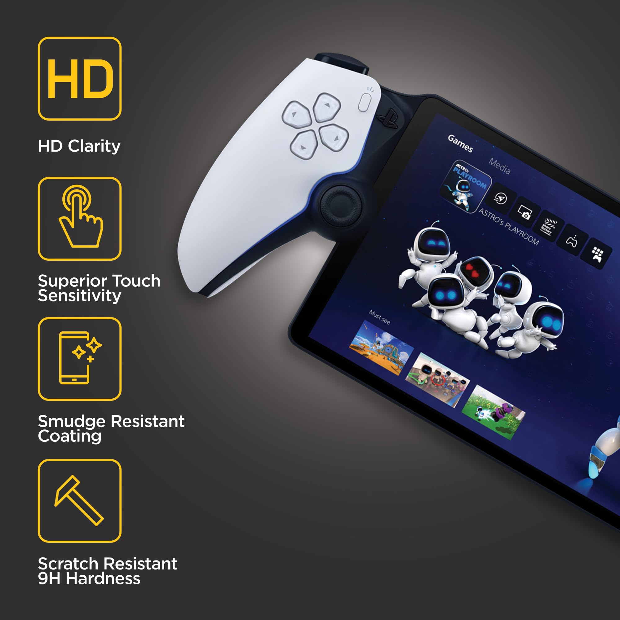 Protector de pantalla de vidri - Screen Protector Tempered Glass Console reseña y precio