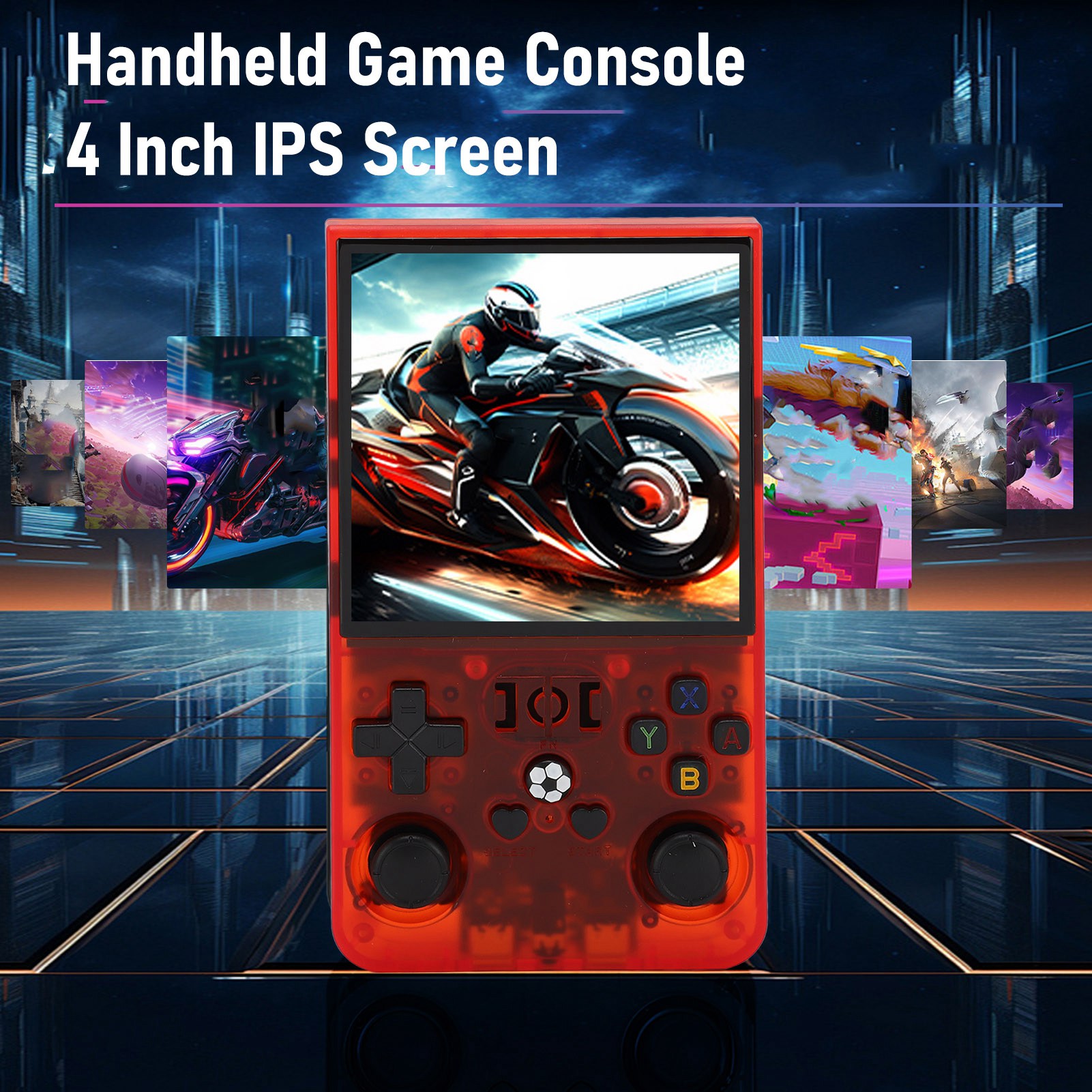 Consola de juegos portátil con - Open Source Retro Game Console 4 Inch reseña y precio