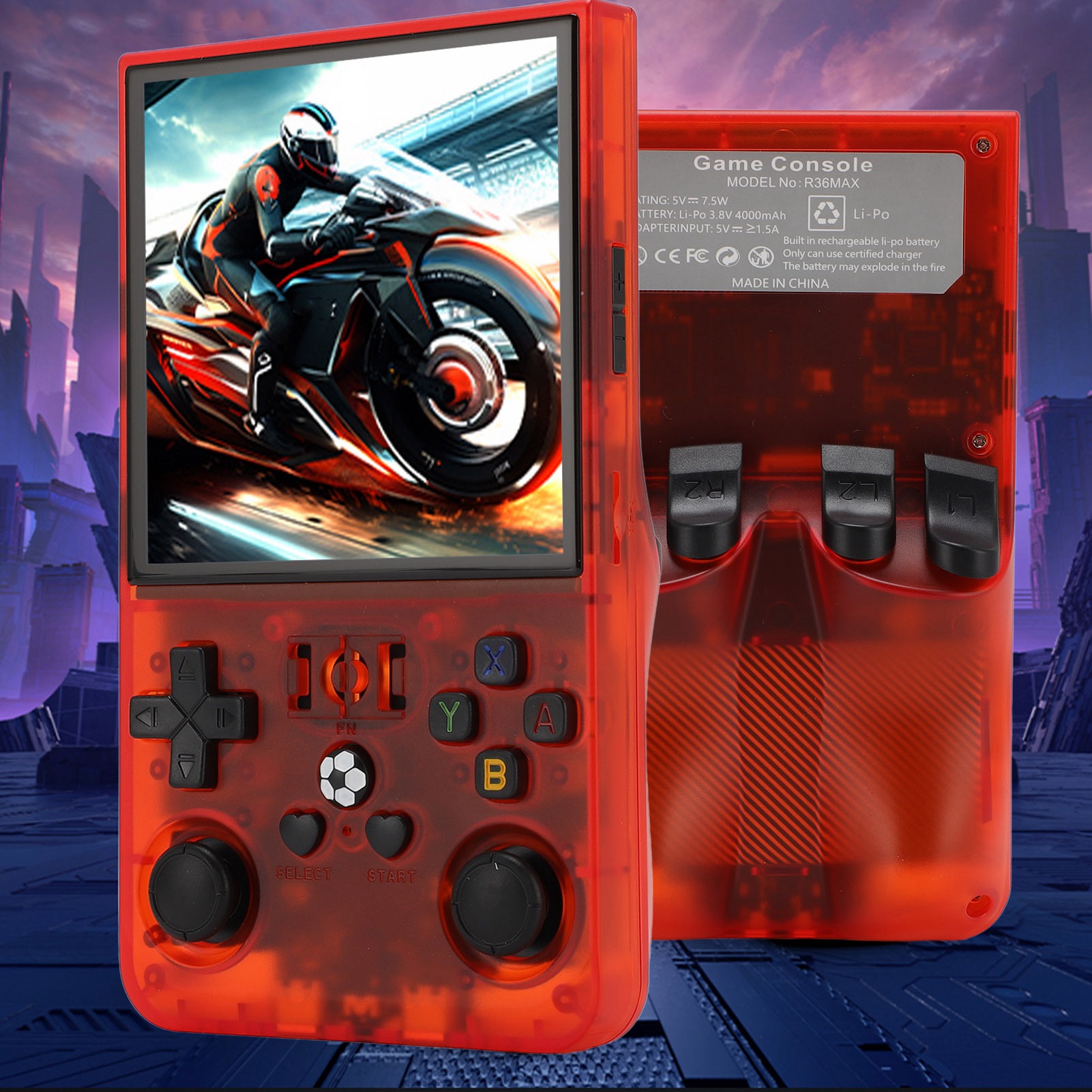 Consola de juegos portátil con - Open Source Retro Game Console 4 Inch reseña y precio