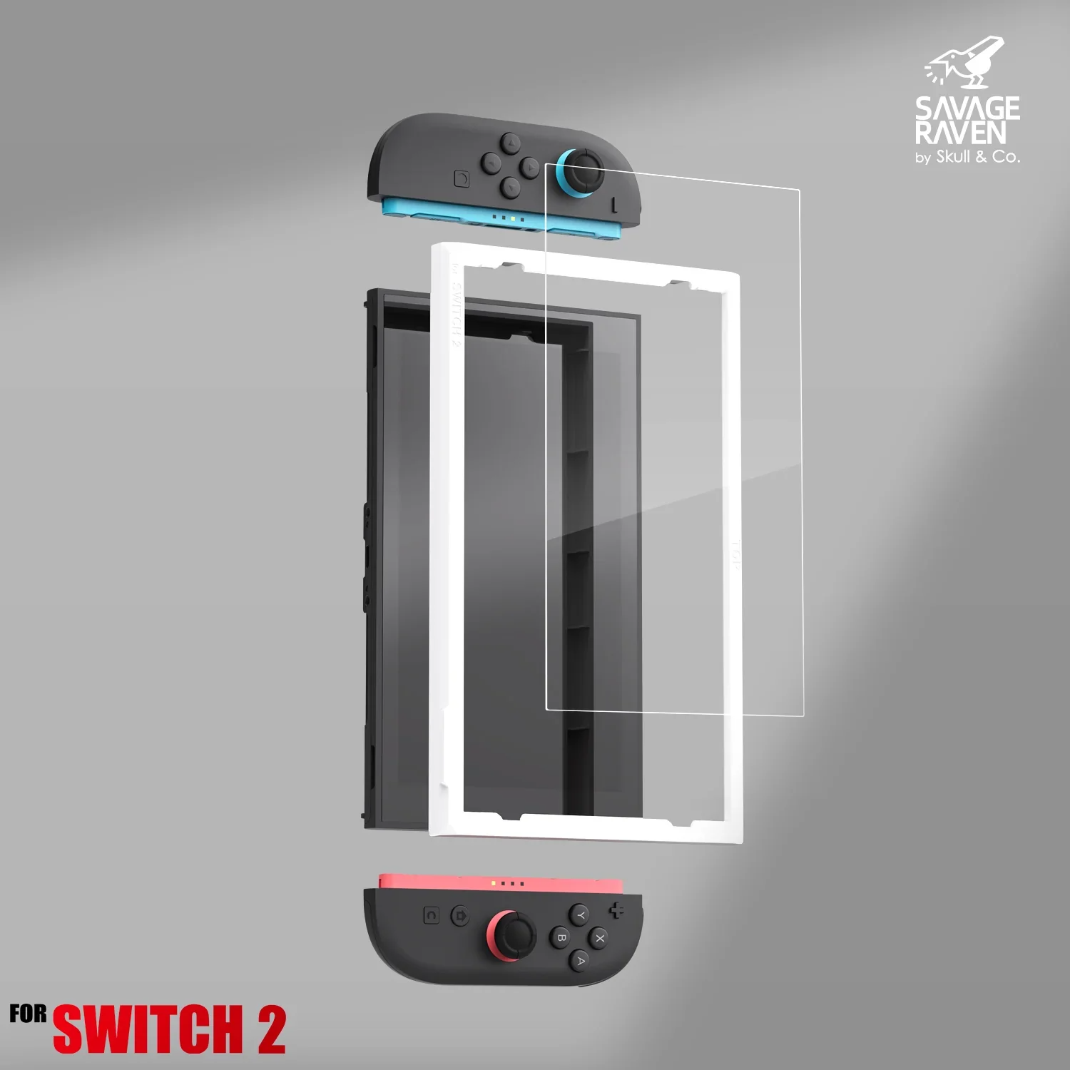 Savage Raven by Skull & Co. Pr - Screen Protector Tempered Glass Console reseña y precio