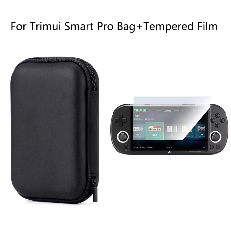 Para Trimui Smart Pro consola  - Screen Protector Tempered Glass Console reseña y precio