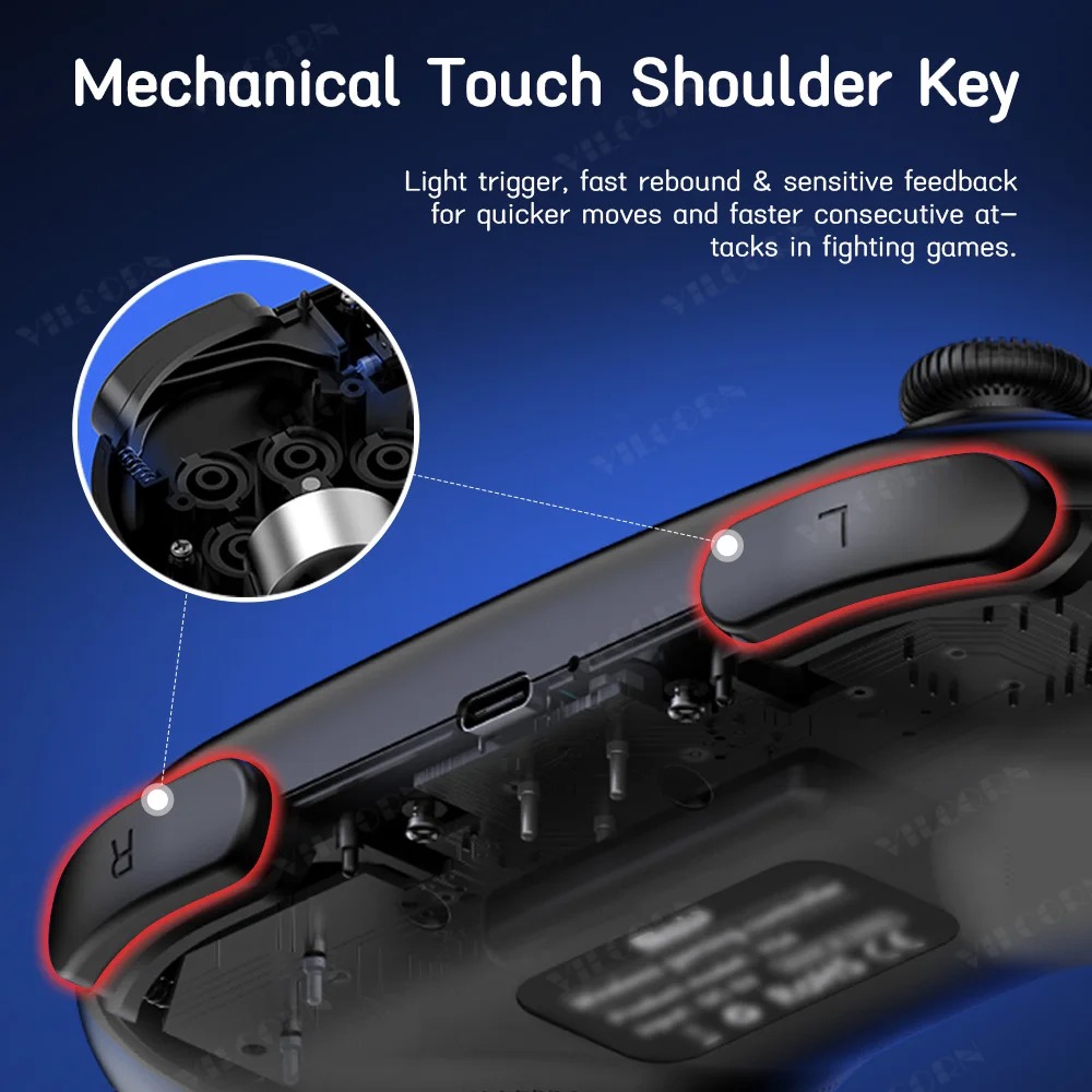 Controlador de juegos inalámbr - Wireless Retro Controller Bluetooth Gamepad reseña y precio