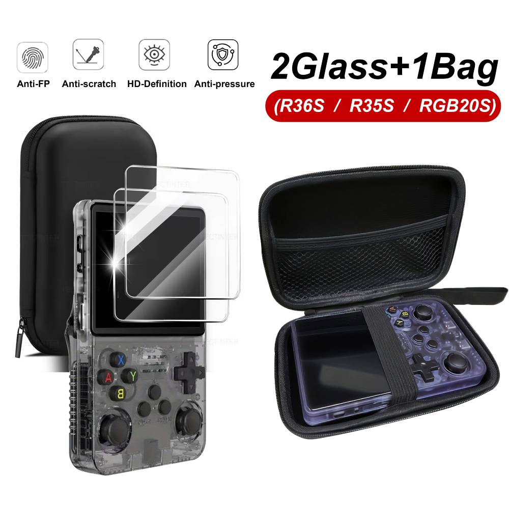 Bolsa de almacenamiento 3 en 1 - Screen Protector Tempered Glass Console reseña y precio