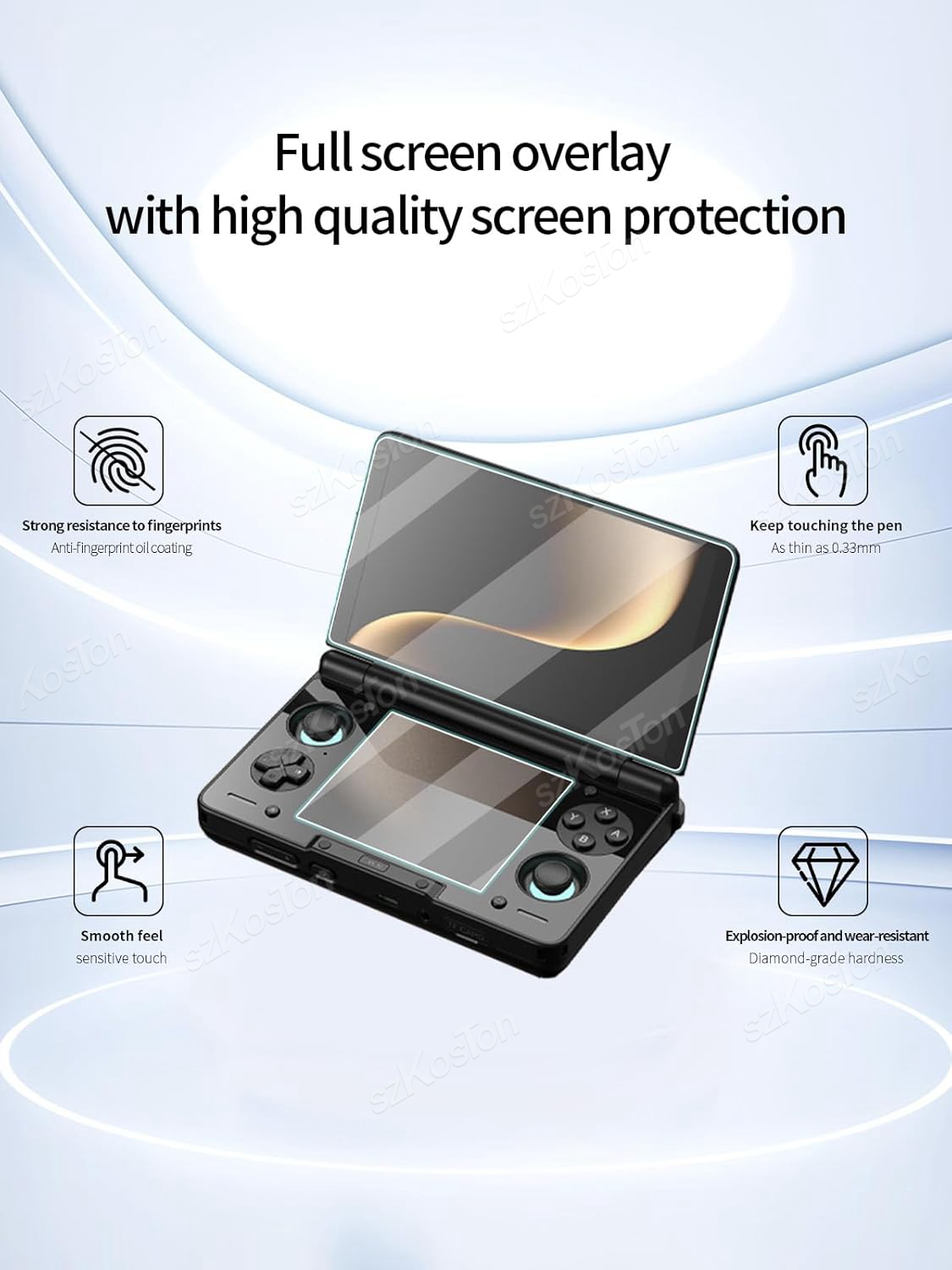 Protector de pantalla de vidri - Screen Protector Tempered Glass Console reseña y precio
