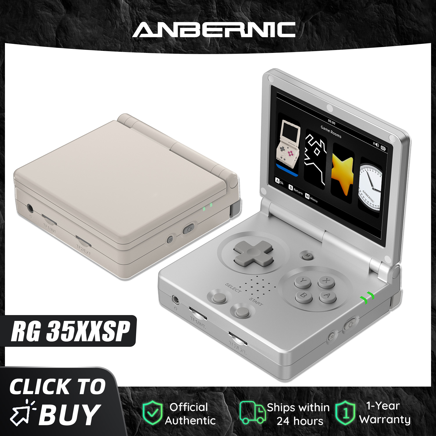 Anbernic RG35XXSP, consola por - Retro Game Console Hdmi Tv Output reseña y precio