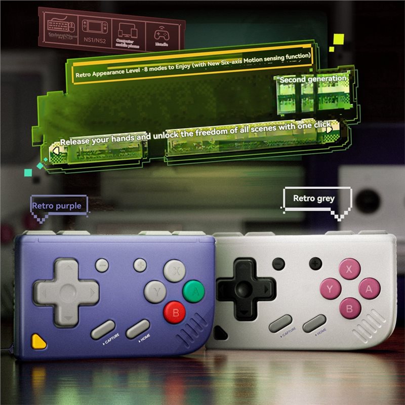 Mini mando retro portátil inal - Wireless Retro Controller Bluetooth Gamepad reseña y precio