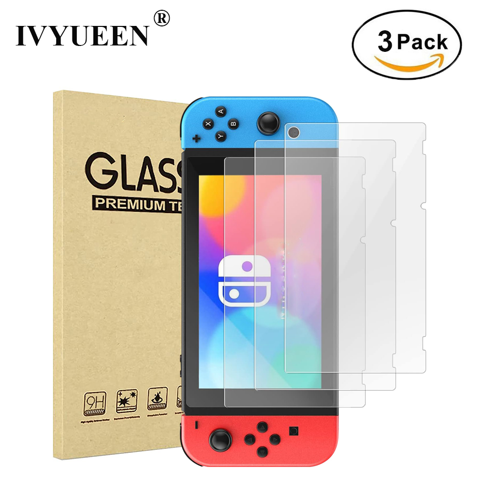 IVYUEEN 3 uds Protector de pan - Screen Protector Tempered Glass Console reseña y precio