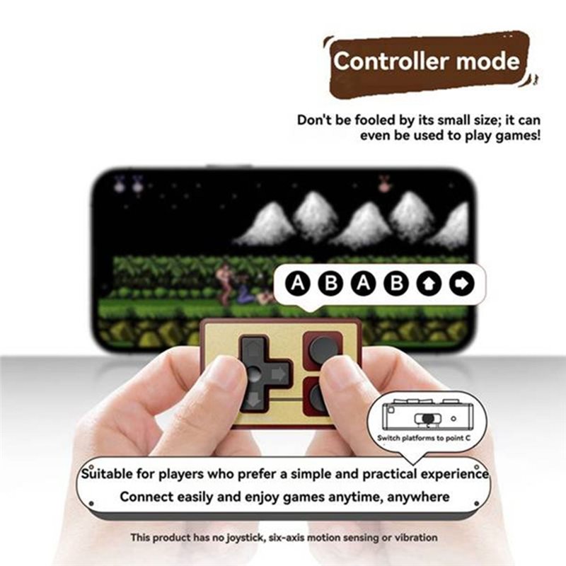 Y44A: mando de juego Bluetooth - Wireless Retro Controller Bluetooth Gamepad reseña y precio