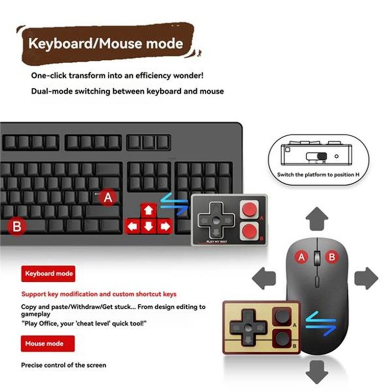 Y44A: mando de juego Bluetooth - Wireless Retro Controller Bluetooth Gamepad reseña y precio