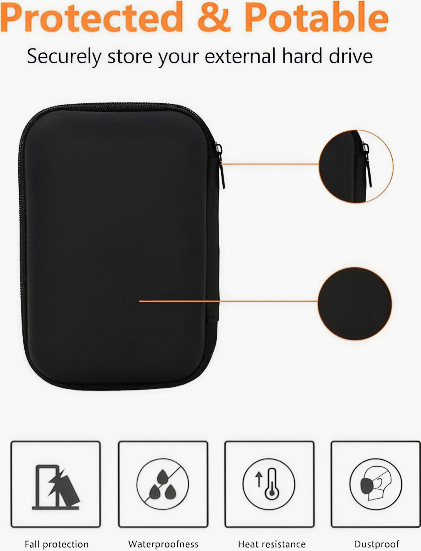 Estuche Protector de Viaje par - Handheld Game Console Case Travel reseña y precio
