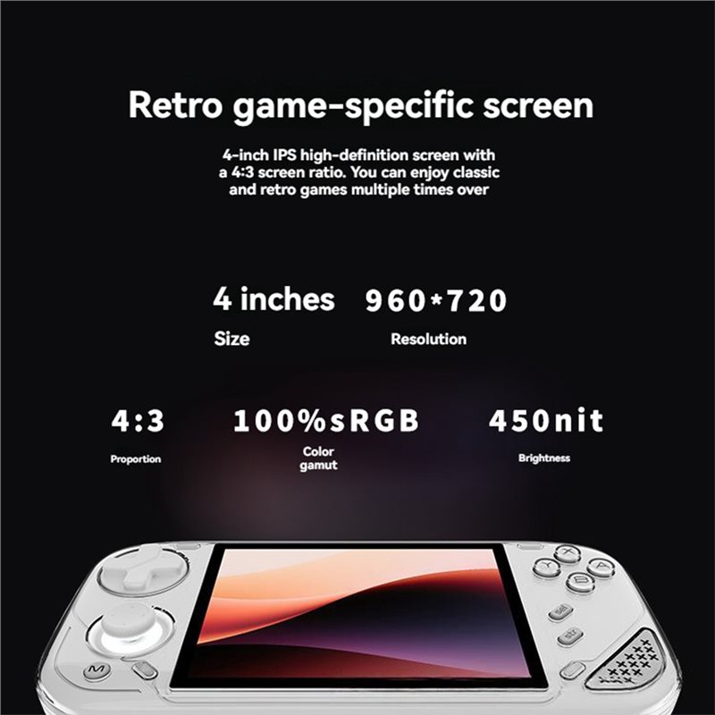 Consola de Juegos Portátil con - Open Source Retro Game Console 4 Inch reseña y precio