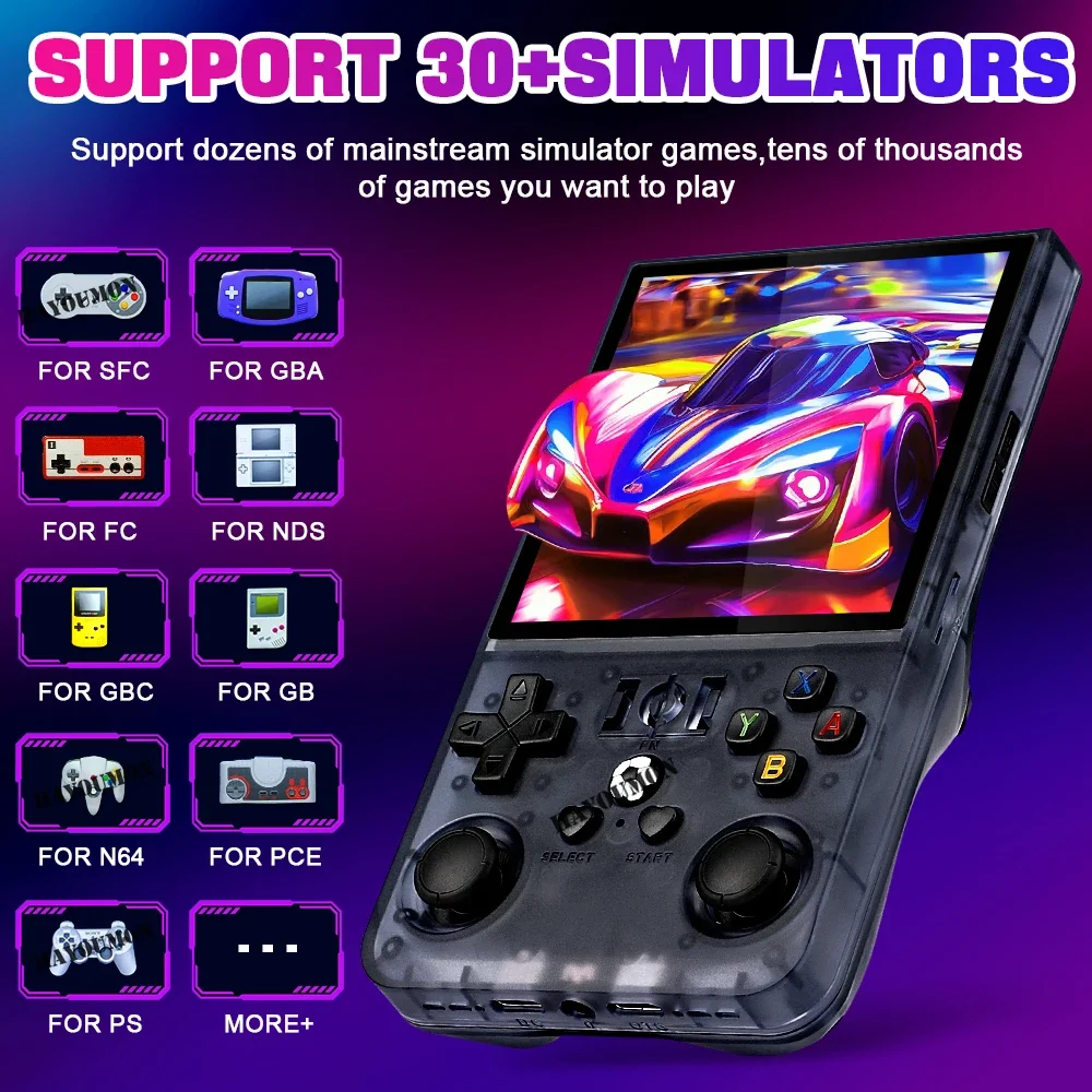 NUEVA Consola de Juegos Retro  - Retro Handheld Console Linux Ips Screen reseña y precio