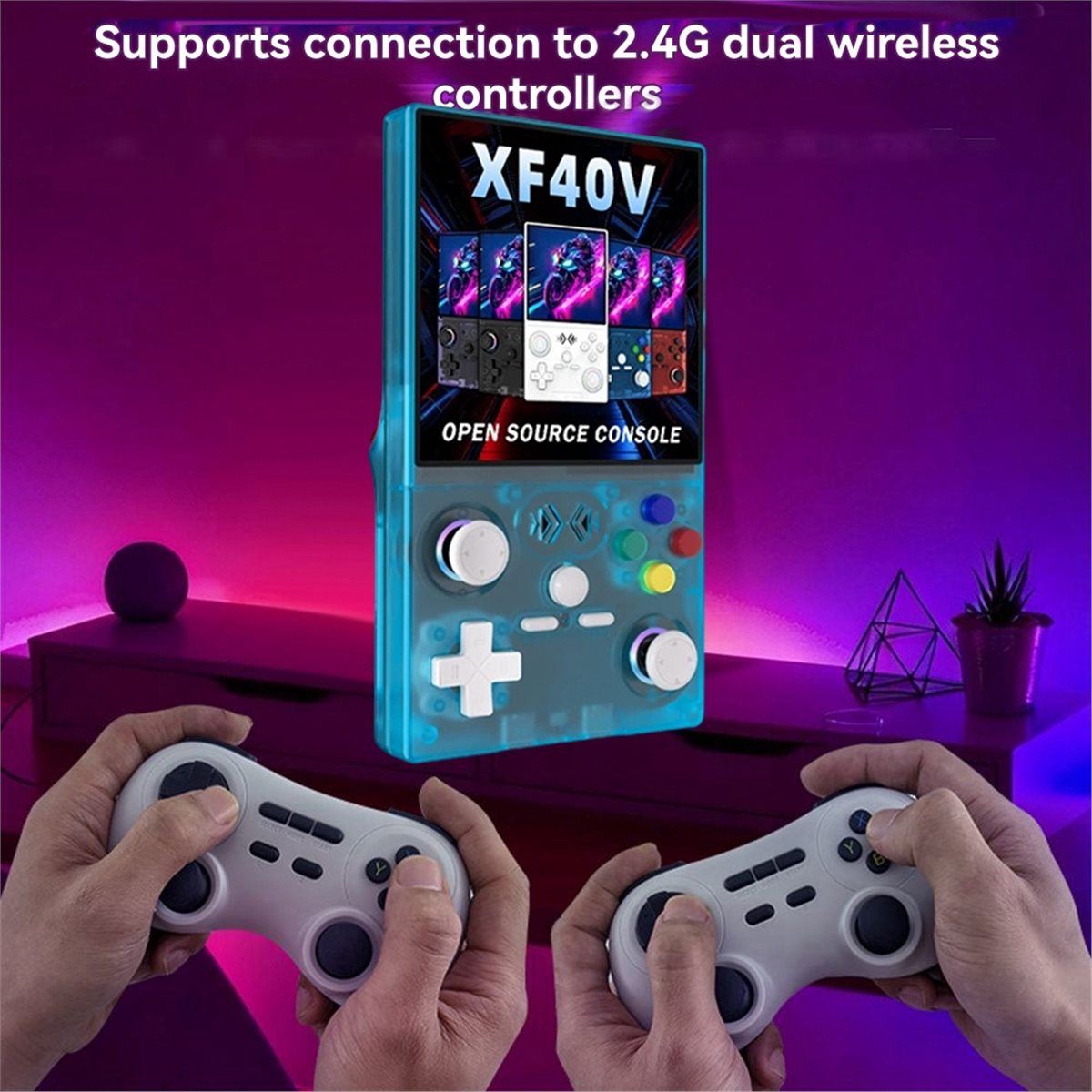 A86G NUEVA Consola de Juegos R - Retro Handheld Console Linux Ips Screen reseña y precio